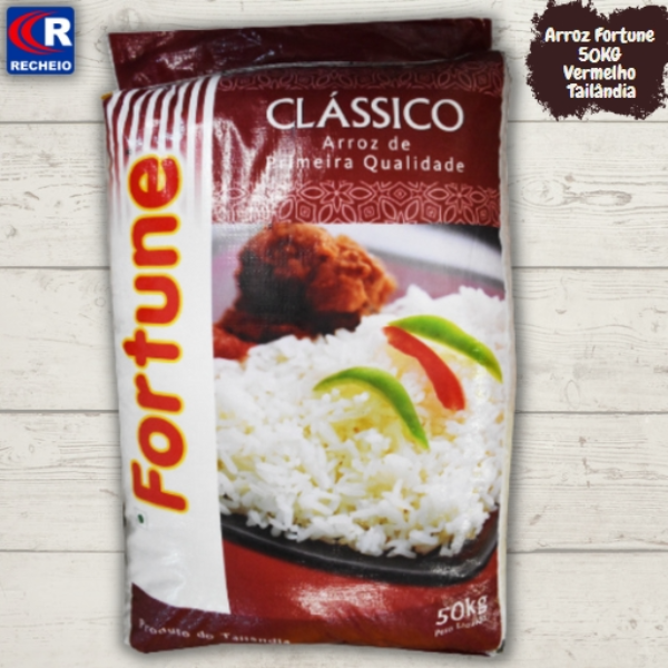 Comprar online Arroz Fortune 50kg Vermelho Tailândia| Entrega Gratuita