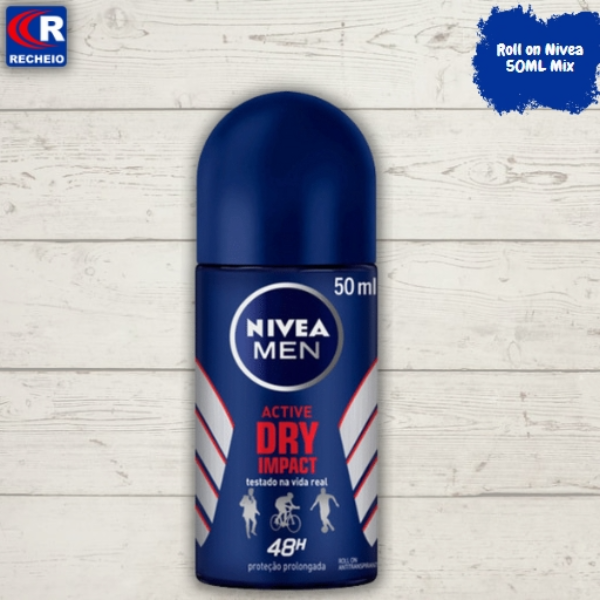 Desodorante Nivea Active Dry Comfort Roll-on: Menor preço online